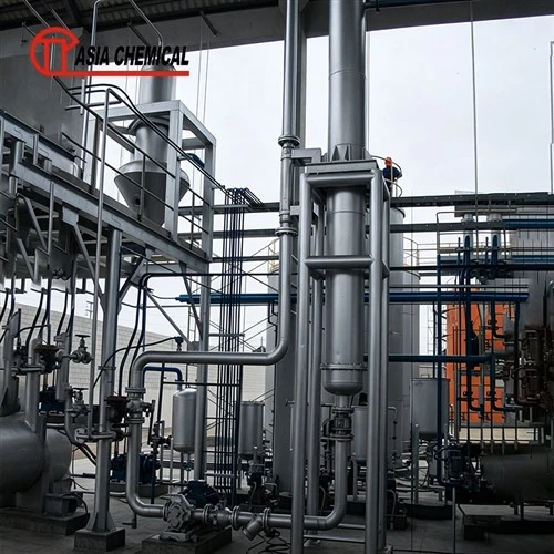 Planta de producción de ácido sulfúrico