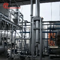 Planta de producción de ácido sulfúrico