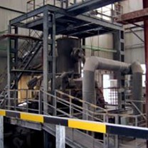 Producción de planta de silicato de sodio líquido