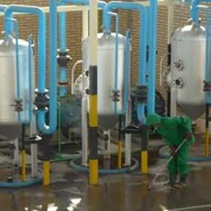 Fábrica de silicato de sodio
