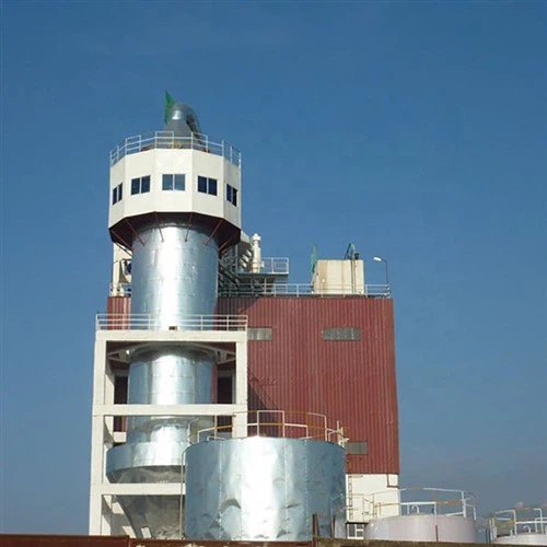 Planta de fabricación de detergentes industriales en polvo